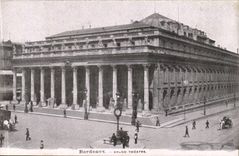 Bordeaux - Large Theater - CPA