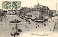 Bordeaux - Course of July Thirty and Alleys of Tourny - CPA