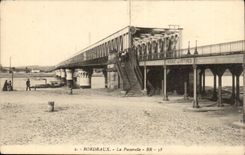 Bordeaux - the Footbridge - CPA