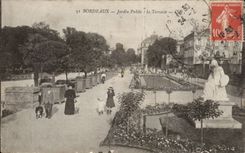 Bordeaux - Public garden the Terrace - CPA