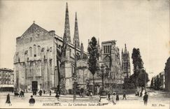 Bordeaux - the Cathedral Saint Andre - CPA