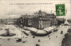 Bordeaux - Alleys of Tourny and Cours July XXX - CPA