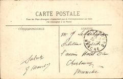 Bordeaux - the Monument gambetta Alleys of Tourny - CPA