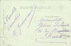 Bordeaux - Fountain and Place of the Comedy - CPA