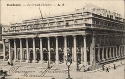 Bordeaux - the Large Theater - CPA
