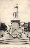 Bordeaux - the Monument of Gambetta - CPA
