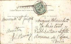 Bordeaux - Church Sainte Cross - CPA