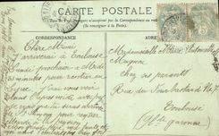 Bordeaux - the Large Post office - CPA