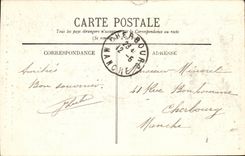 Bordeaux - Ruins of Galilen Palate - CPA