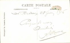 Bordeaux - the Tower Pey Berland - CPA