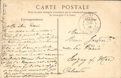 Saint Cloud CPA les cascades le jour des grandes eaux