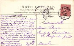 Saint Cloud CPA Incendie du chateau le 13 octobre 1870