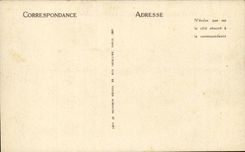 Parc de Saint Cloud CPA les ruines du palais