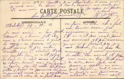 Saint Cloud CPA Le parc La grande cascade