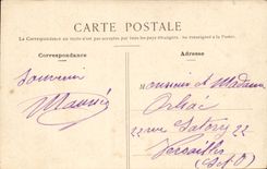 Saint Cloud CPA Les grandes eaux a l'allee du bas parc