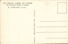 Saint Cloud CPA Le pont