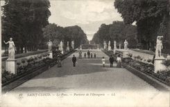 Saint Cloud CPA Le parc Parterre de l'orangerie