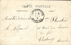 Parc de Saint Cloud CPA Grande eaux La grande cascade