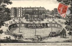 Saint Cloud CPA Vue et perspective du chateau du cote d el'escalier