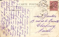 Saint Cloud CPA Grandes eaux La cascade