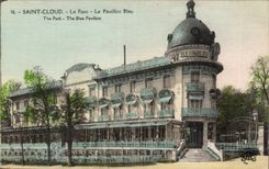 Saint Cloud CPA le parc La Pavillon Bleu 