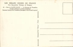 Saint Cloud CPA Le parc Le kiosque du Trocadero 