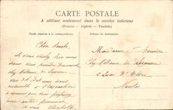 Nantes CPA Floods of February 1904 the quay of the tanners