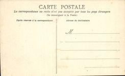 Nantes CPA Manifestations of February 22nd 1906 at the time of the Inventories crowd in front of cathedral TOP