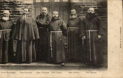 Nantes CPA Brothers Capuchins Hyacinthe François Venance Lazare Urbain Martial