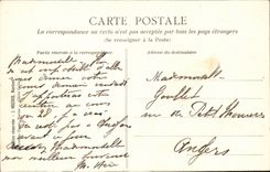 Nantes CPA Fair international June 26th 1904 the official procession at the black village