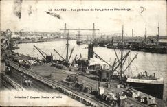 Nantes CPA View of the port taken of the hermitage