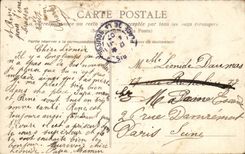 Nantes CPA the monument of died for the fatherland