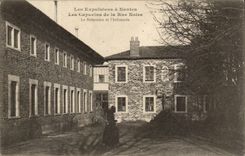 Nantes CPA expulsions has Nantes the Capuchins of the black street the refectory and the infirmary
