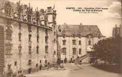 Nantes CPA Fair of art old Castle of the dukes of Brittany