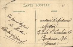 Nantes CPA three Tours of the castle