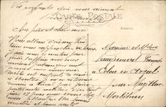 Nantes CPA Staircase of the hundred markets and Statue of co Anne