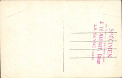 Nantes CPA Basilica of Saint Donation of Nantes Buildings of the collegial one