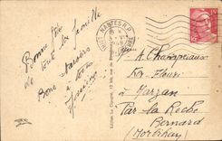 Nantes CPA der botanische Garten