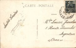 Orte Nantes-CPA des Foch ordnen genommen von der Kathedrale