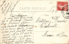 Statue Nantes-CPA von Cambronne