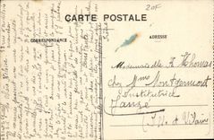 Holy mount Michel CPA Seen from southern dimension (train) TOP