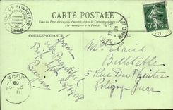 Lyon CPA Our Lady of Fourviere Seen from of the Metal Tower