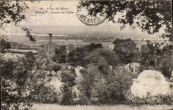 Cities of Morocco CPA Folds back Ruins of Chella