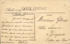 CPA Cherbourg the mountain of Rolls and the public garden