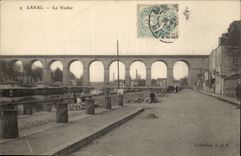 CPA Laval der Viaduct