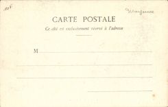 CPA Gontier Castle the end of the world