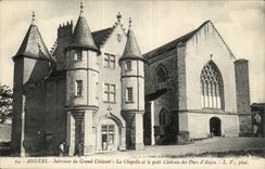CPA Interior Angers of the large castle the vault and the small castle of the dukes of Anjou