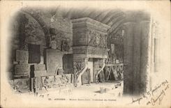 CPA Angers Museum Saint Interior Jean of the cloister