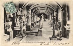 CPA Angers Museum of Beautiful arts the gallery David