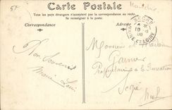 Mont Saint Michel CPA galleries of the cloister